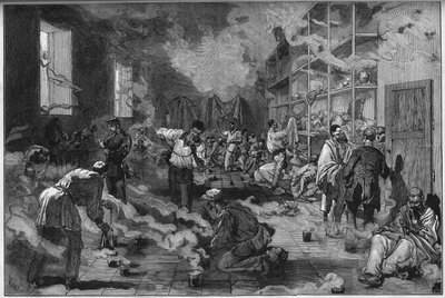Yellow fever epidemic in Spain by French School