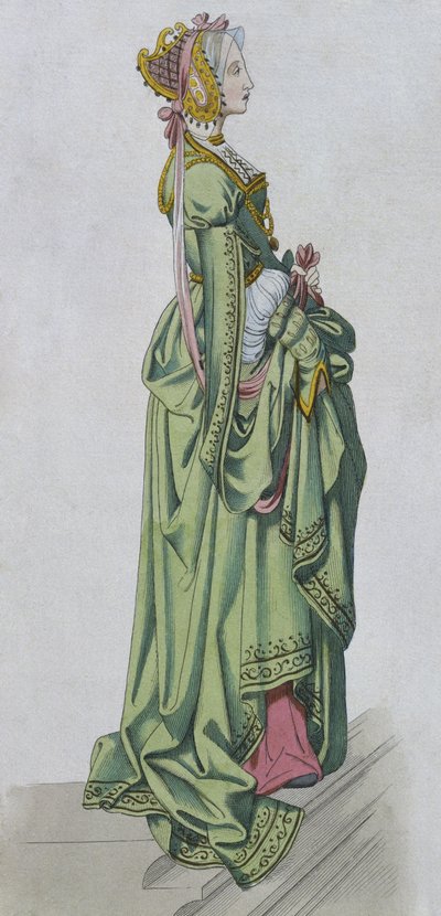 Young noblewoman by French School