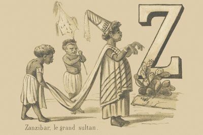 Zanzibar, the great sultan by French School