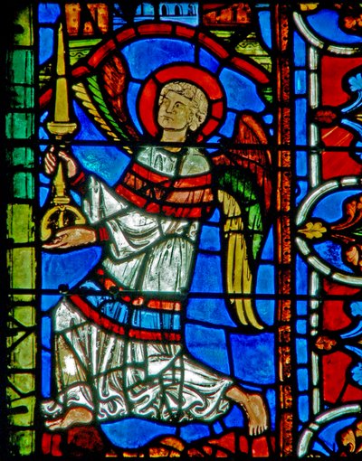 Angel with Candle by French School