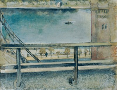 View to the Vltava, Prague by Friedl Dicker Brandeis