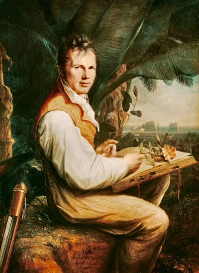 Alexander von Humboldt by Friedrich Georg Weitsch