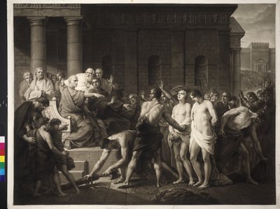 Brutus Denounces His Sons by Friedrich Heinrich Fuger