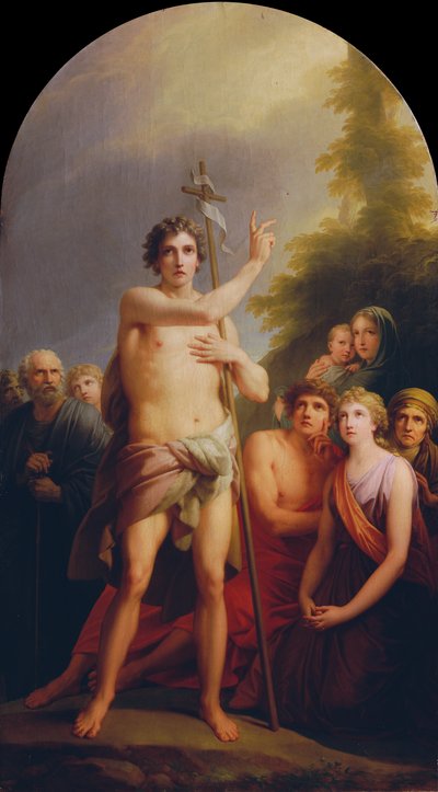 Saint John Preaching by Friedrich Heinrich Fuger