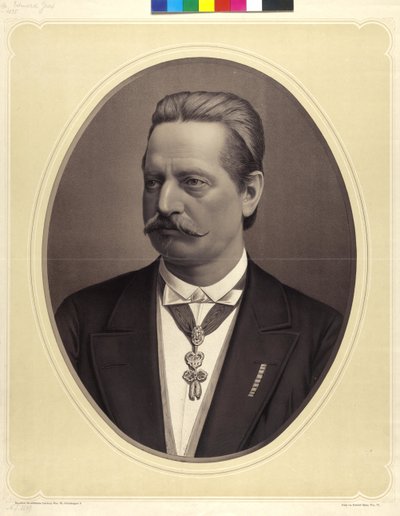 Eduard Count Taaffe by Friedrich Kaiser