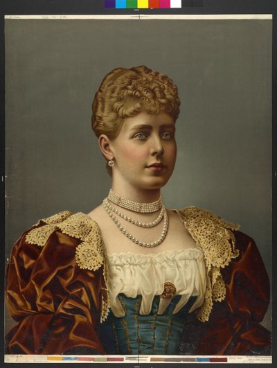 Princess of Saxe-Coburg-Gotha Mary by Friedrich Kaiser