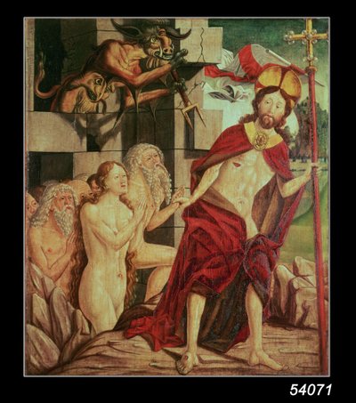 Christ in Hell by Friedrich Pacher