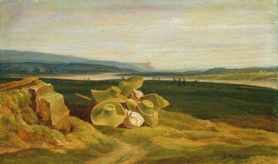 Landscape with Sun Hats by Friedrich Philipp Reinhold
