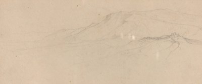 Italian Mountain Landscape by Friedrich Salathé