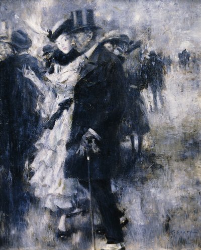 An Elegant Couple by Friedrich Stahl