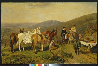 In the Malvern Hills by Friedrich Wilhelm Keyl
