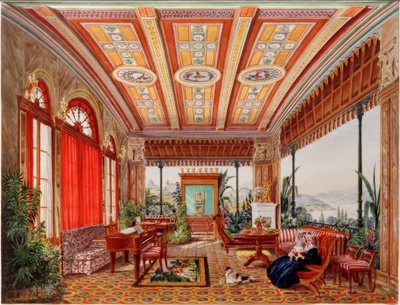 Interior of a House by Friedrich Wilhelm Klose