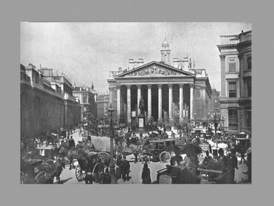 The Royal Exchange, London, c. 1900 by Frith and Co
