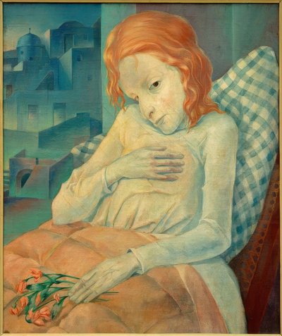 Sick Girl by Fritz Burmann