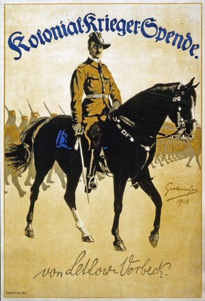 Kolonial-Krieger-Spende, pub. Berlin by Fritz Grotemeyer
