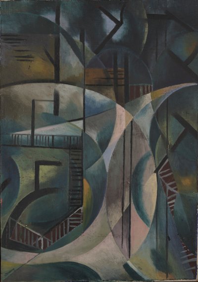 Landscape in the Park by Fritz Stuckenberg