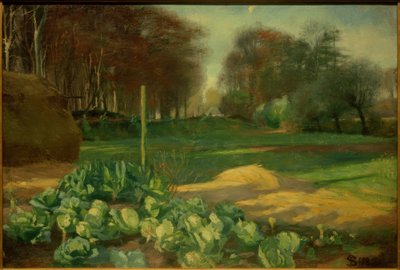 Autumn Forest near Arreskov by Fritz Syberg