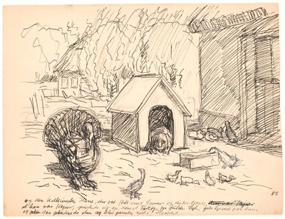 And the Turkish Rooster... by Fritz Syberg