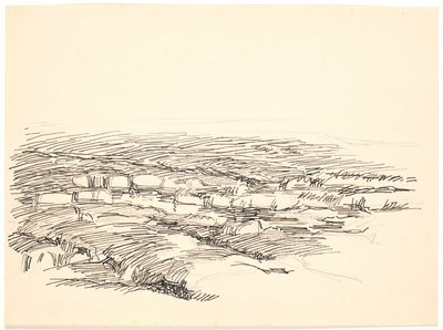 Study for a Moss Landscape by Fritz Syberg