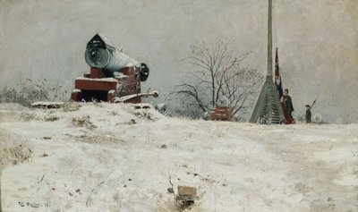 Akershus Fortress by Fritz Thaulow