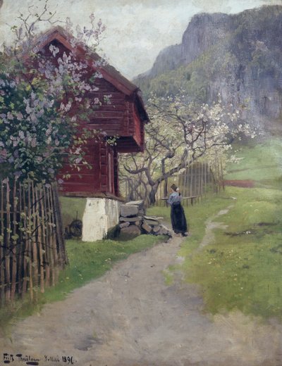 From Asker by Fritz Thaulow