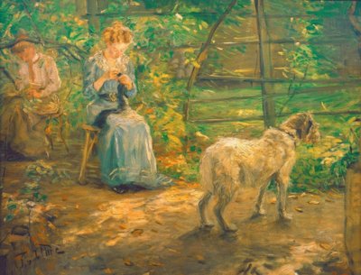 In the Autumn Sun by Fritz von Uhde