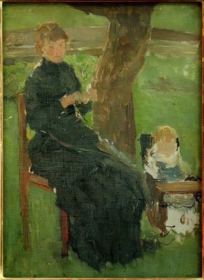 Mother and Child by Fritz von Uhde