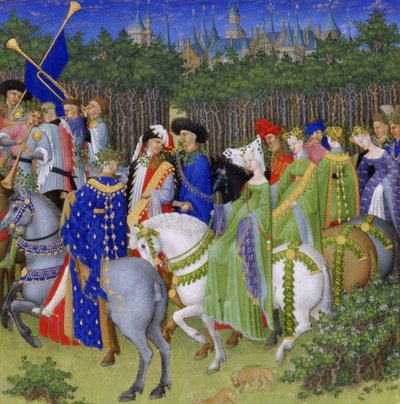 Très Riches Heures du Duc de Berry by Frères Limbourg