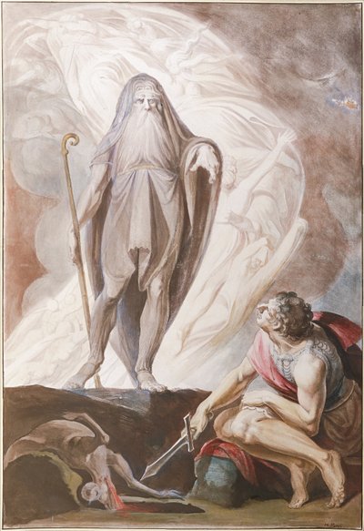 Teiresias Foretells the Future to Odysseus, 1780-1783 by Füssli