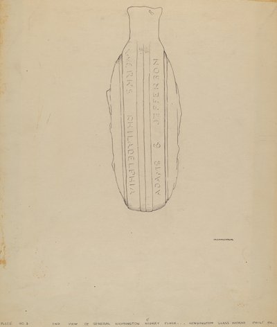 Gen. Washington Flask by G.A. Spangenberg