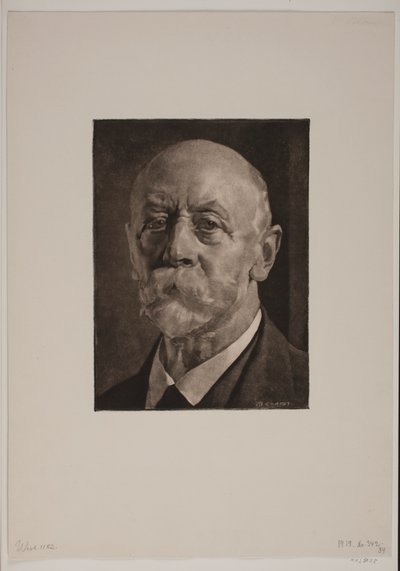 Self-Portrait by G.V. Blom