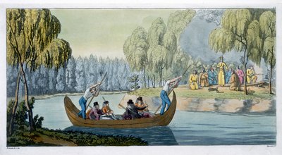 Deception of Captain Wallis by Queen Oberea by G Bramati