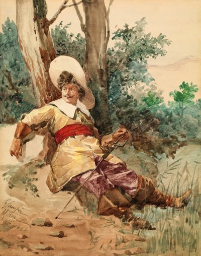 Resting Musketeer by G. Camfri