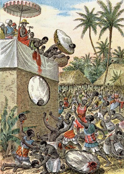 Human Sacrifices in Africa by G. Dascher
