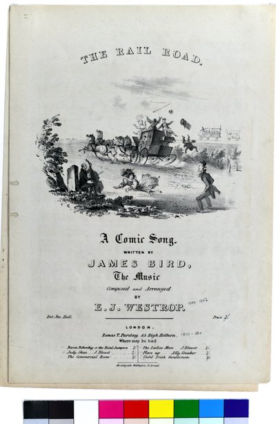 Rail Road. A Comic Song by G. E. Madeley