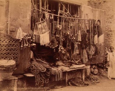 An Egyptian Rope Merchant by G. Lekegian