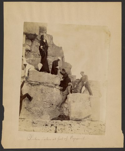 Picture taken at foot of Pyramids by G. Lekegian