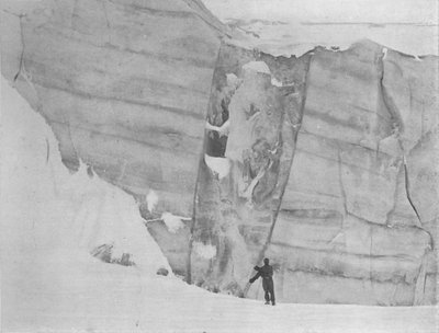 Re-Cemented Crevasse by G. Murray Levick