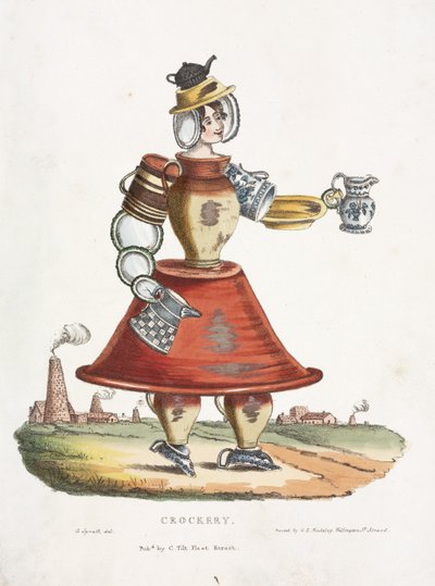 Crockery, c.1831 by G. Spratt