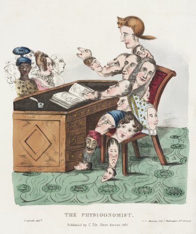 The Physiognomist, 1831 by G. Spratt