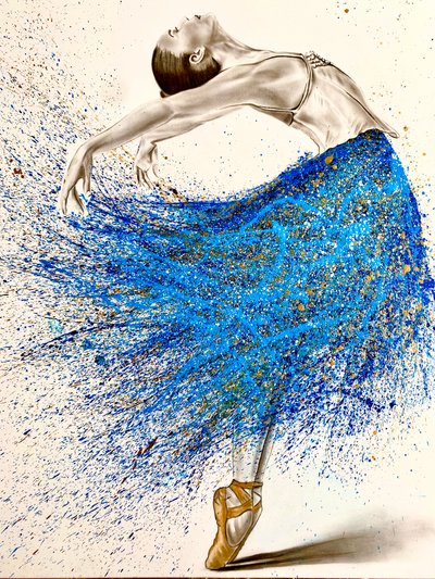 Blue Ballerina by Gabor