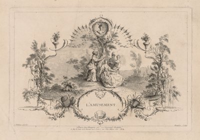 Amusement, Arabesque by Gabriel Huquier