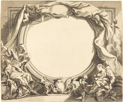 Faith and Charity by Gabriel Huquier after François Boucher