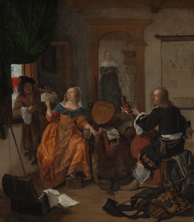 A Musical Party by Gabriel Metsu