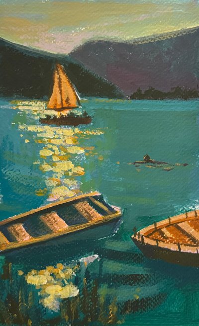 Evening Sail by Gabriel Palma