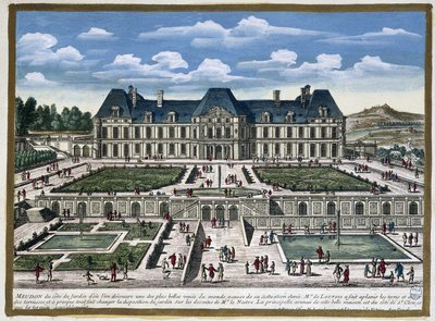 Château de Meudon by Gabriel Perelle