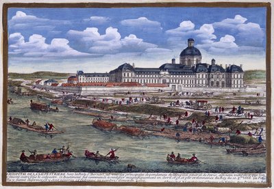 Hôpital de la Salpêtrière by Gabriel Perelle