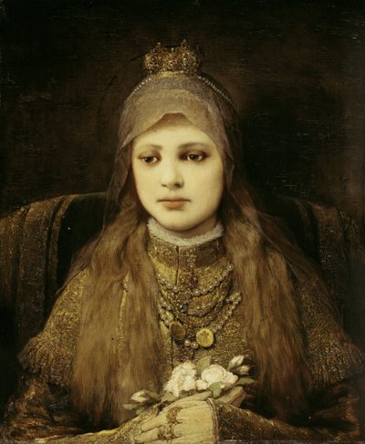 Saint Elizabeth as a Child by Gabriel von Max