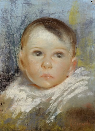 Head of child by Gaetano Esposito