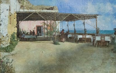 Tavern at Posillipo by Gaetano Esposito